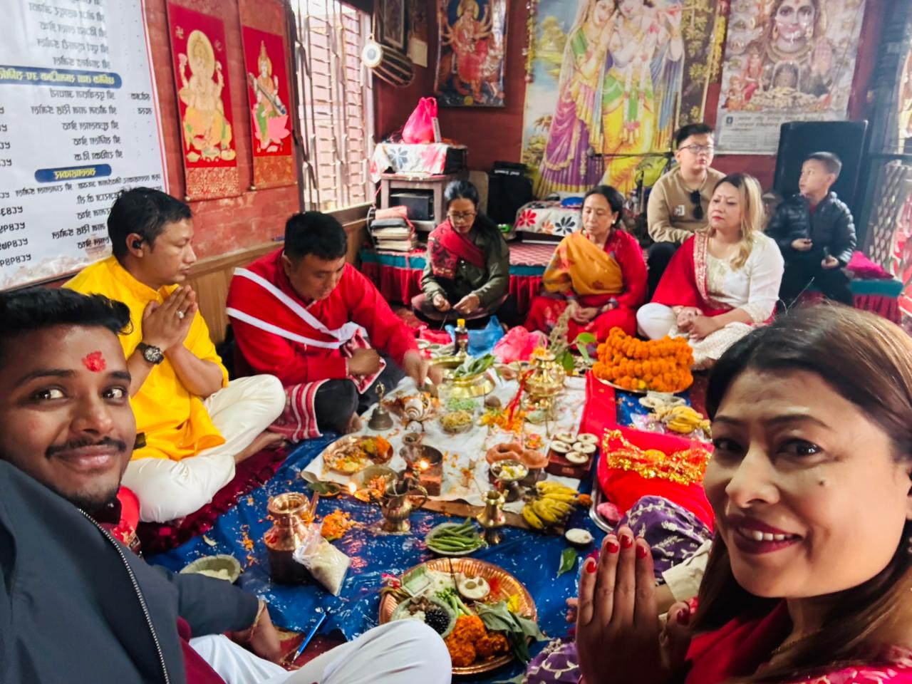 नुवाकोट कुमारी माताको मयुर हाँसको गद्दी अर्पण | बिनायक फाउन्डेशन
